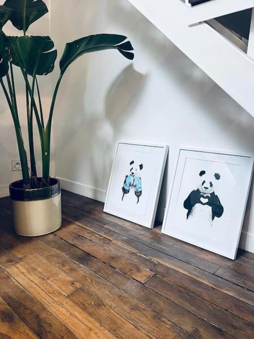 Unique Loft Apartment Located 15 Minutes From The Champs Elysees Saint-Ouen  Kültér fotó