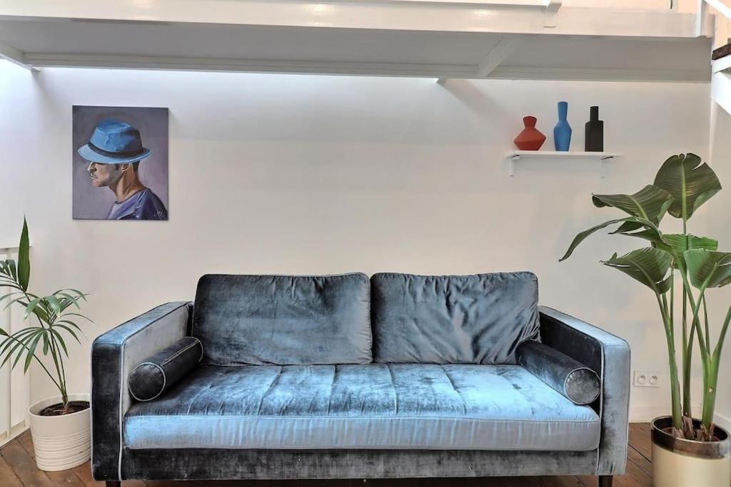 Unique Loft Apartment Located 15 Minutes From The Champs Elysees Saint-Ouen  Kültér fotó
